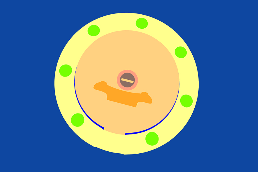 Motorcycle fuel tank cap segmentation mask Motorcycle fuel tank cap segmentation mask