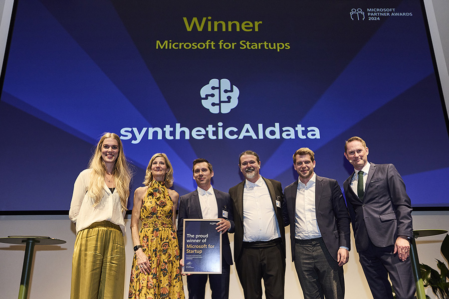 syntheticAIdata Wins Microsoft Partner Award 2024!