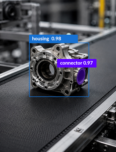Automatic annotations on industrial part